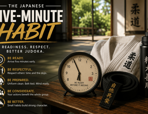 The Japanese Five-Minute Habit: Readiness, Respect, and Better Judoka