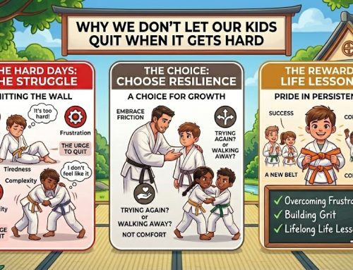 Why We Don’t Let Our Kids Quit When It Gets Hard: Building Resilience on the Mat